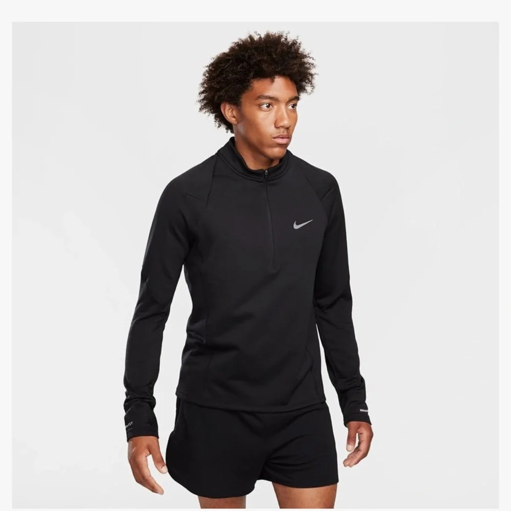Nike Element Repel Therma-FIT Men's Running Half Zip Jacket Black Large NWT